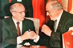 Helmut Kohl i Mihail Gorbačov