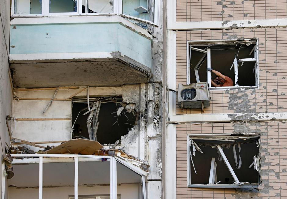 Aftermath of a Ukrainian drone attack in Moscow region | Author: STRINGER/REUTERS
