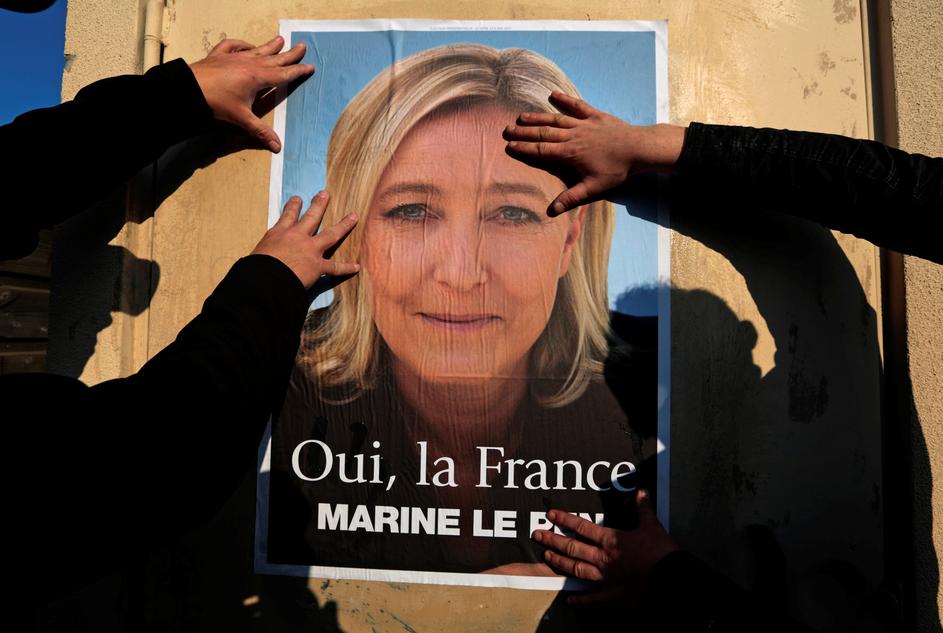 Marine Le Pen, predjednica Nacionalnog fronta, ikona francuske ekstremne desnice