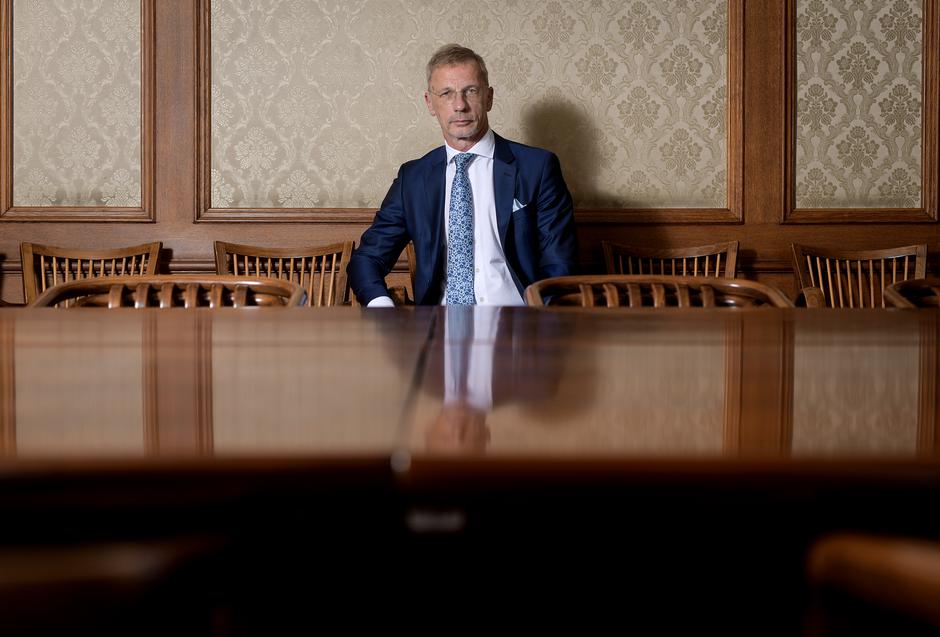 Zagreb: Guverner Hrvatske narodne banke Boris Vujčić | Author: Sandra Simunovic/PIXSELL