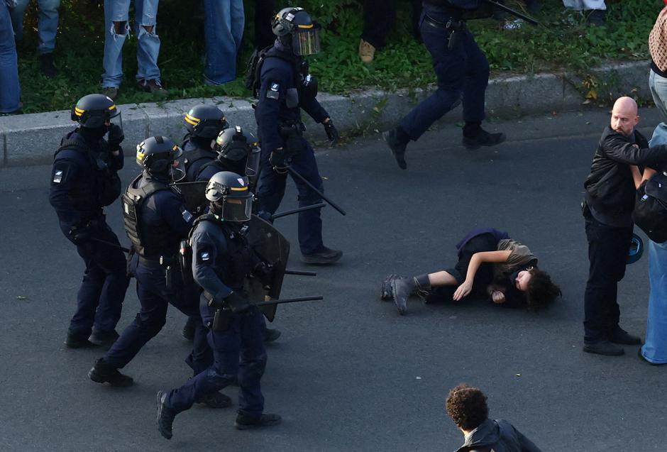 Nationwide day of student protests in France | Author: Yves Herman