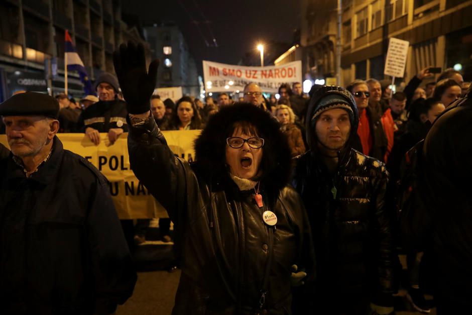 Protesti u Beogradu: 1 od 5 milijuna | Author: MARKO DJURICA/REUTERS/PIXSELL
