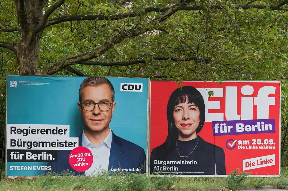 Election signs ahead of state elections in Berlin | Author: Fabrizio Bensch