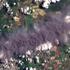 A satellite image shows a damaged Wildberries facility in Novosemeykino