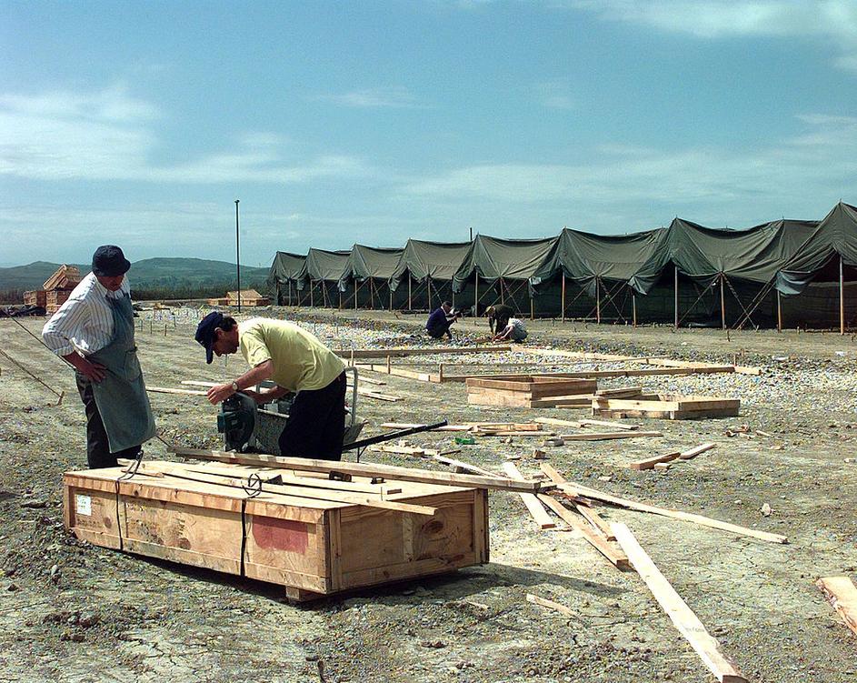 Izbjeglički kamp u Albaniji