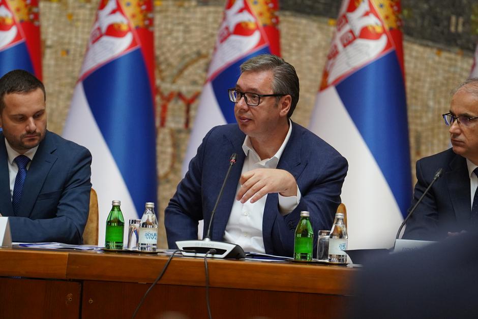 Beograd: Izvanredna sjednice Vlade Srbije zbog sankcija NIS-u | Author: Antonio Ahel/ATAImages