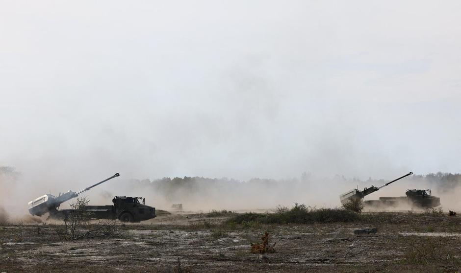 Sweden hosts multinational forces in exercises on key Baltic island | Author: TOM LITTLE/REUTERS