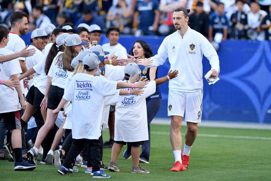 Zlatan Ibrahimović za vrijeme utakmice Los Angeles Galaxy | Author: Lionel Hahn/Press Association/PIXSELL
