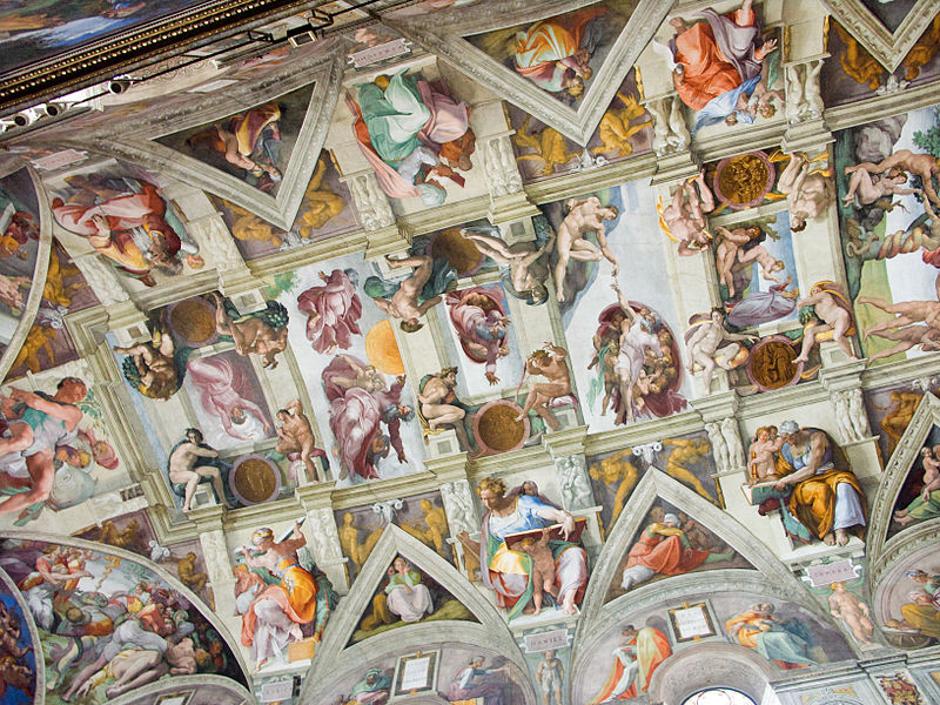 Svod sikstinske kapele u Rimu | Author: Wikipedia