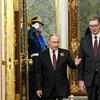 President of Russia Vladimir Putin's meeting with President of Serbia Aleksandar Vucic