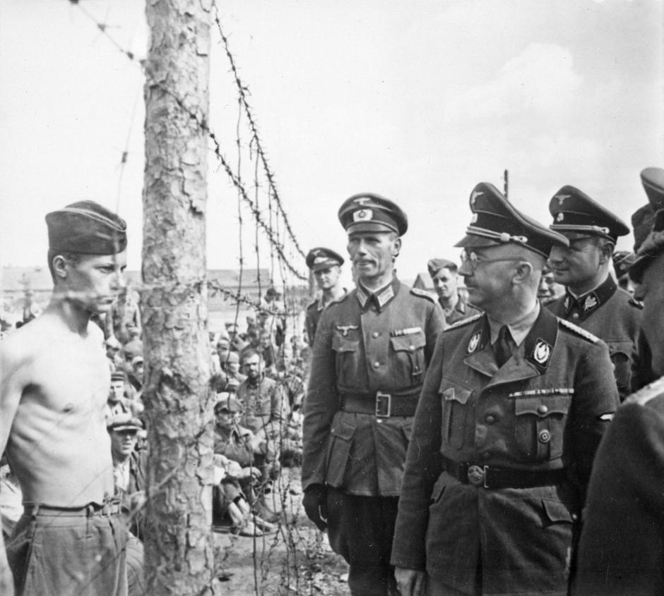 Himmler u obilasku ratnih zarobljenika u Rusiji | Author: U.S. National Archives and Records Administration