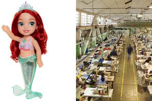 Sweatshop i Ariel lutka