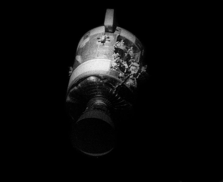 Oštećeni modul Apolla 13
