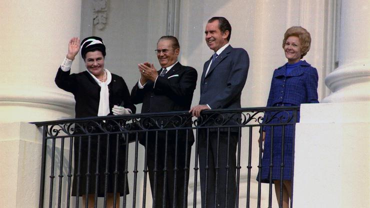 Jovanka i Tito kod Nixona