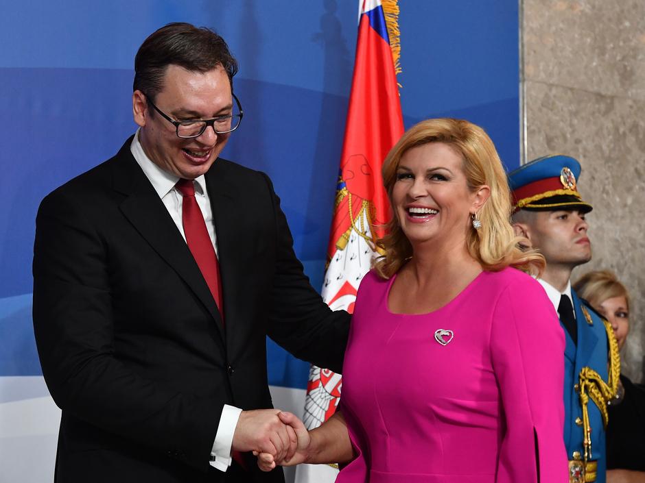 Aleksandar Vučić i Kolinda Grabar Kitarović | Author: Srdjan Ilic (PIXSELL)