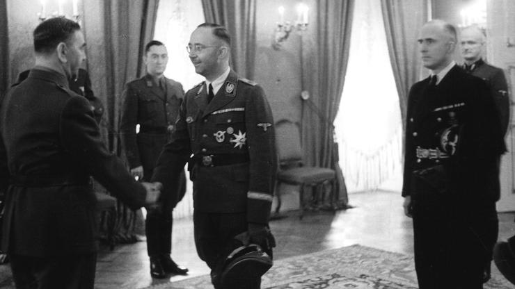 Himmler meeting Ante Pavelic / 1943