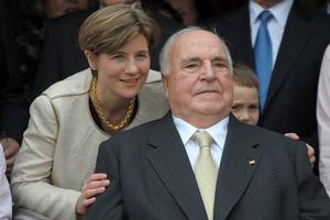 Maike Kohl-Richter i Helmut Kohl