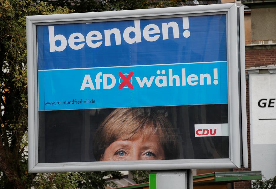 AfD, predizborni skup 2017. protiv A. Merkel | Author: Wolfgang Rattay/REUTERS/PIXSELL