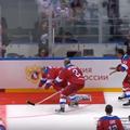 Putin pao na hokeju