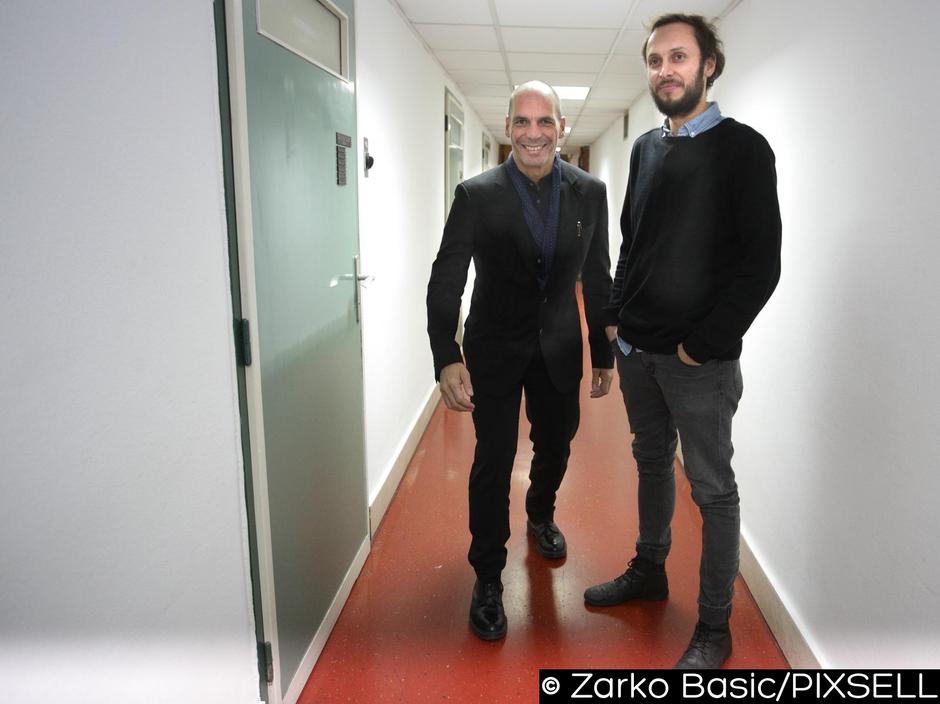 Yanis Varoufakis i Srećko Horvat | Author: Žarko Bašić/ Pixsell