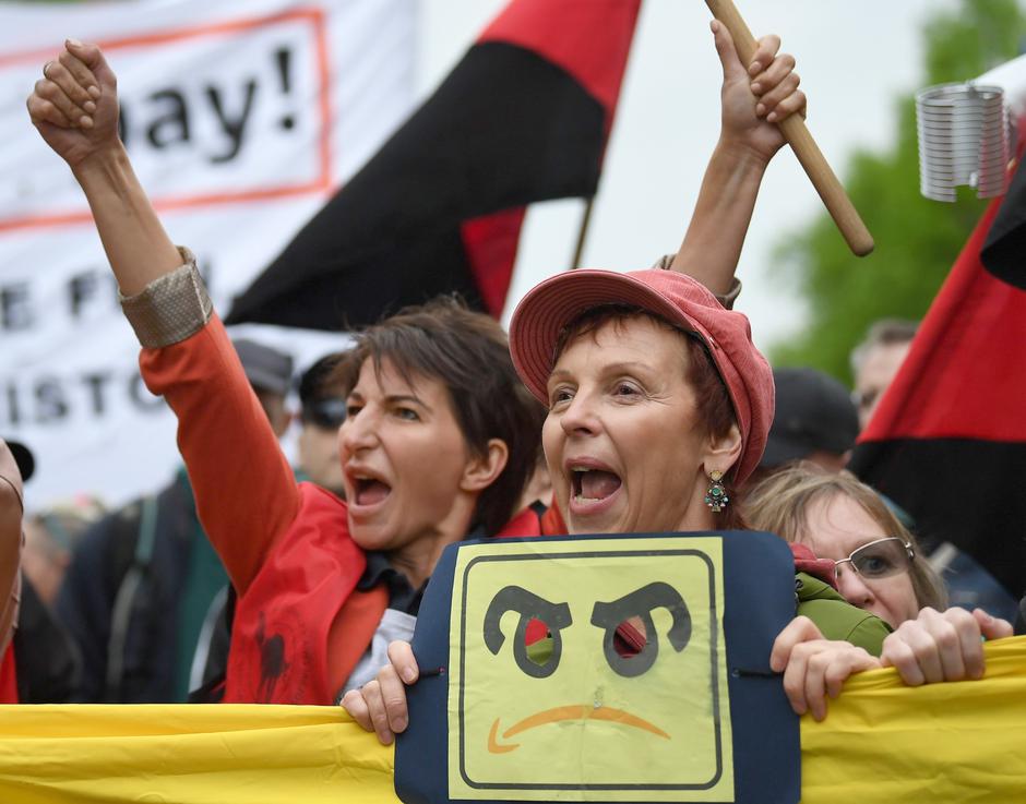 Demonstracije protiv Amazona u Berlinu | Author: Britta Pedersen/DPA/PIXSELL