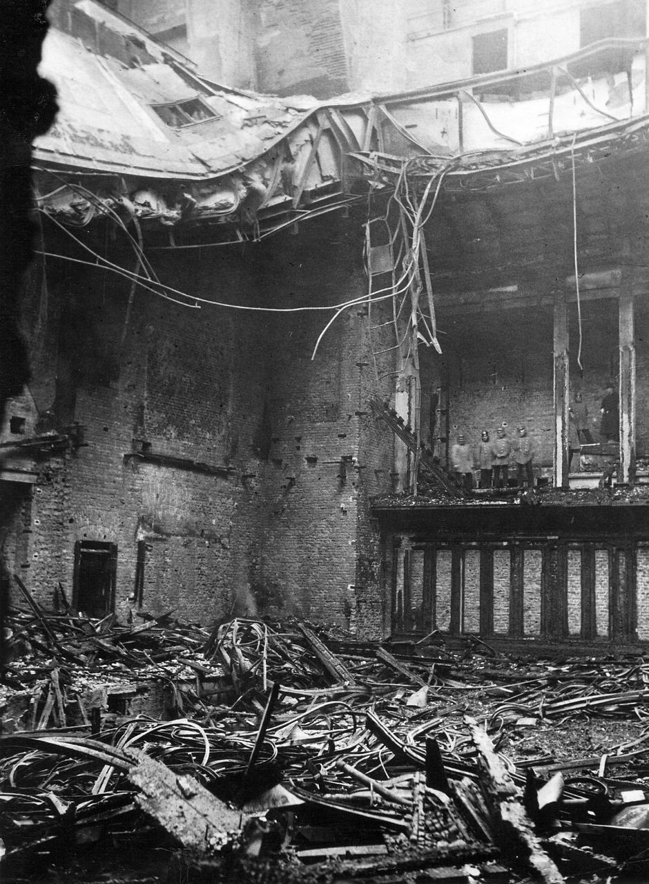 Chamber of the Reichstag after the fire, 1933 | Author: Profimedia
