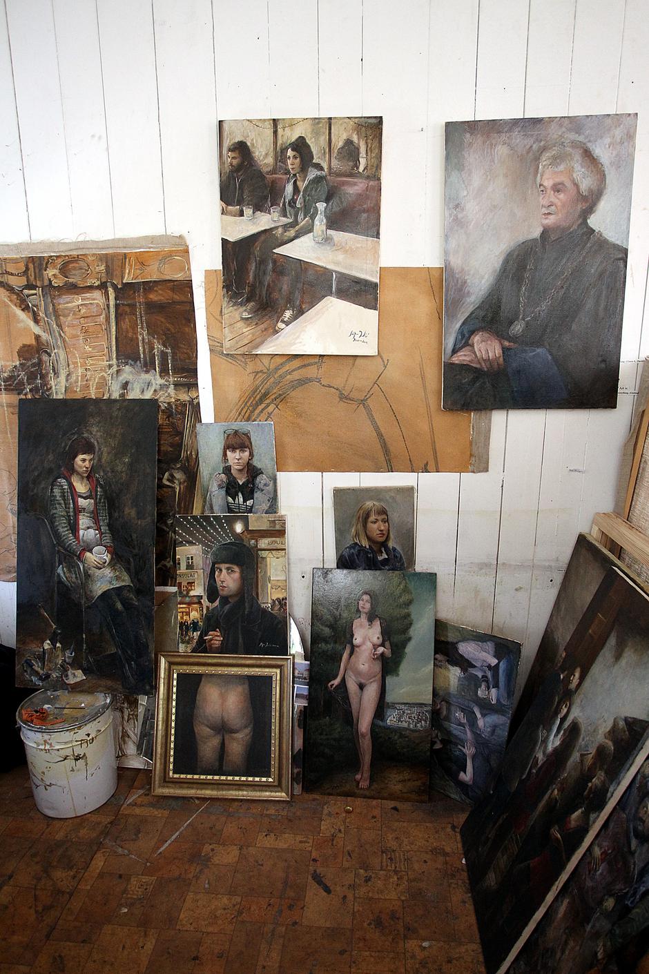 Zagreb: Stipan Tadi?, slikar koji radi rekonstrukcije poznatih umjetnina | Author: Goran Stanzl/PIXSELL