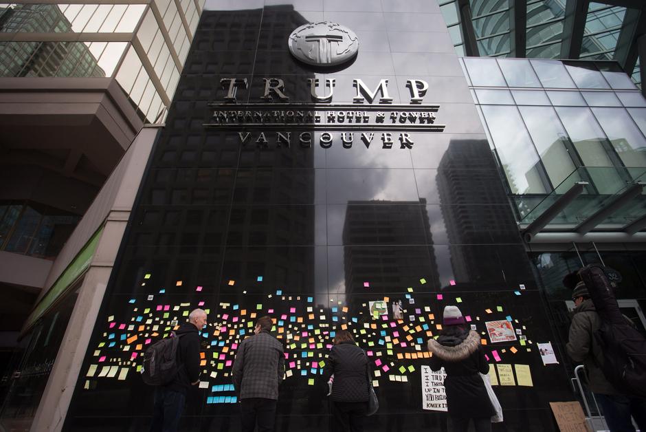 Trump hotel u Vancouveru | Author: DARRYL DYCK/Press Association/PIXSELL