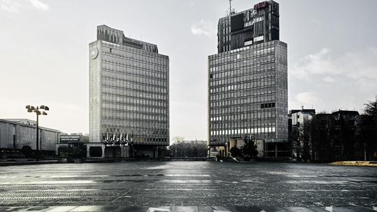 "Trg Revolucije u Ljubljani", Edvar Ravnikar, 1961.