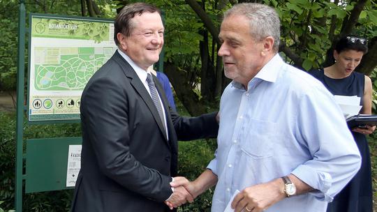 Damir Boras i Milan Bandić