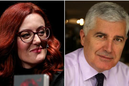 Martina Mlinarević Sopta i Dragan Čović