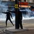 French high school students protest in France