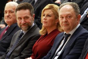 Šimun Anđelinović, Kolinda Grabar Kitarović, Pavo Barišić, Zvonko Kusić