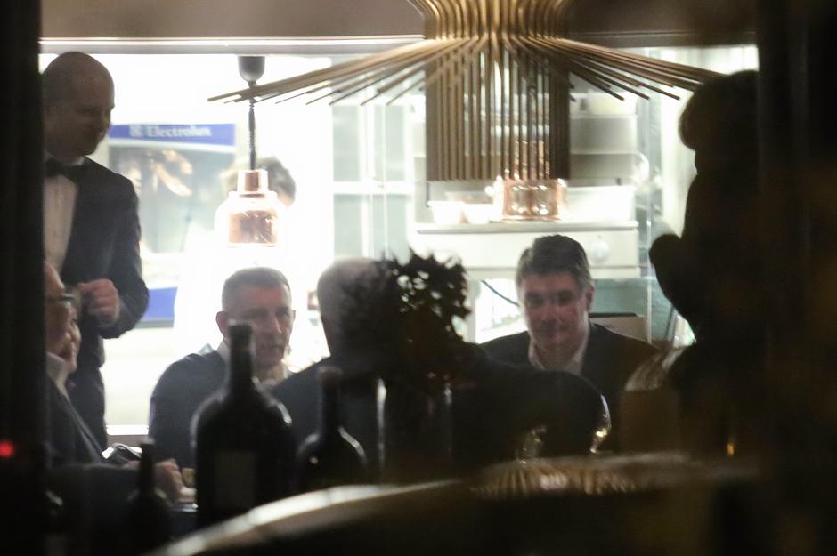 Ante Gotovina i Zoran Milanović u restoranu u studenom 2016. | Author: Tomislav Miletić/PIXSELL
