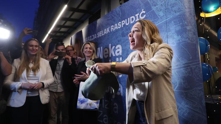 Zagreb: Selak Raspudić priznala poraz i čestitala Tomaševiću na još jednom mandatu