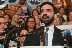 Democratic New York City mayoral candidate Zohran Mamdani