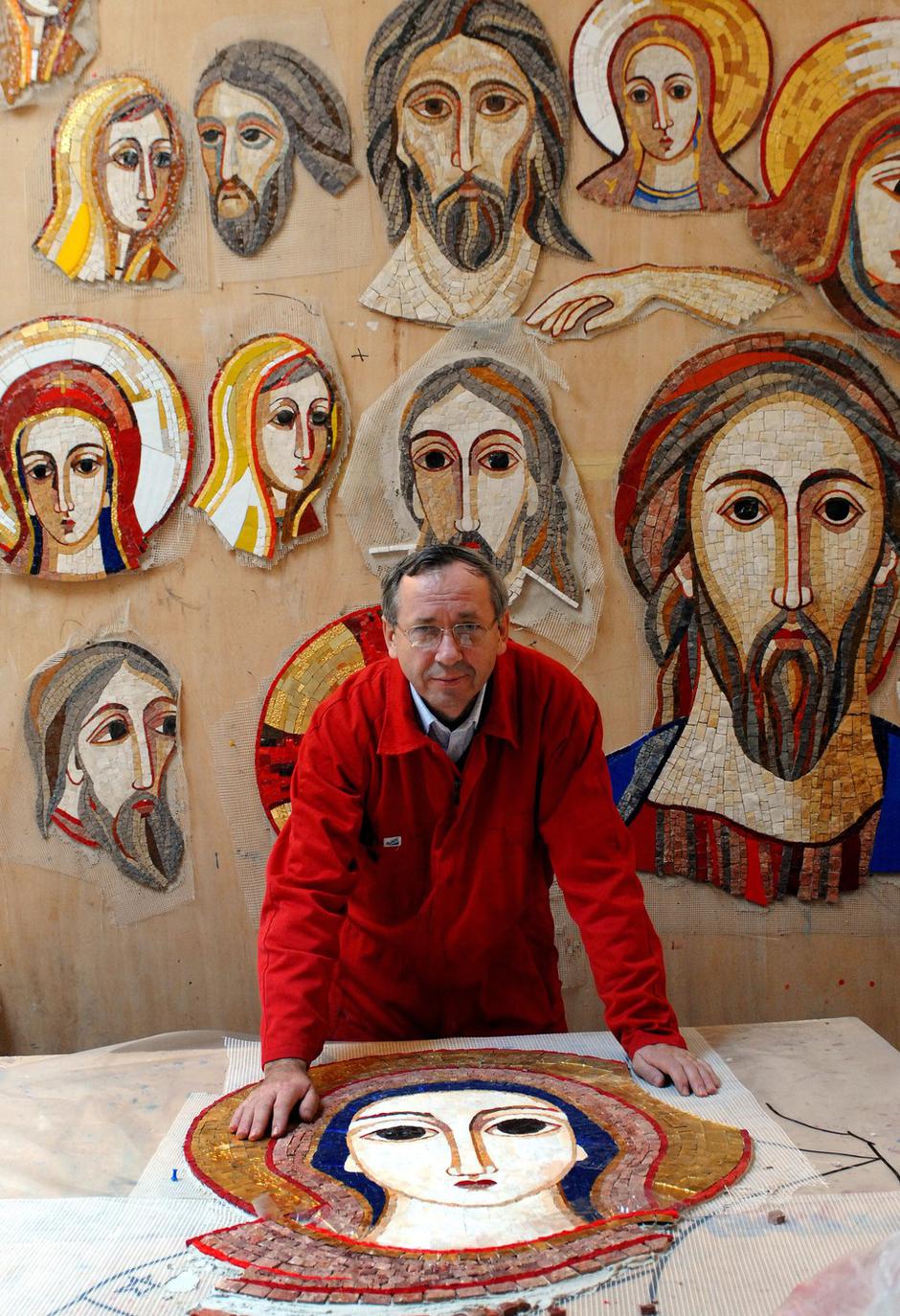 Priest And Famous Vatican’s Mosaic Artist Accused of Sexual Abuse - Rome | Author: Profimedia