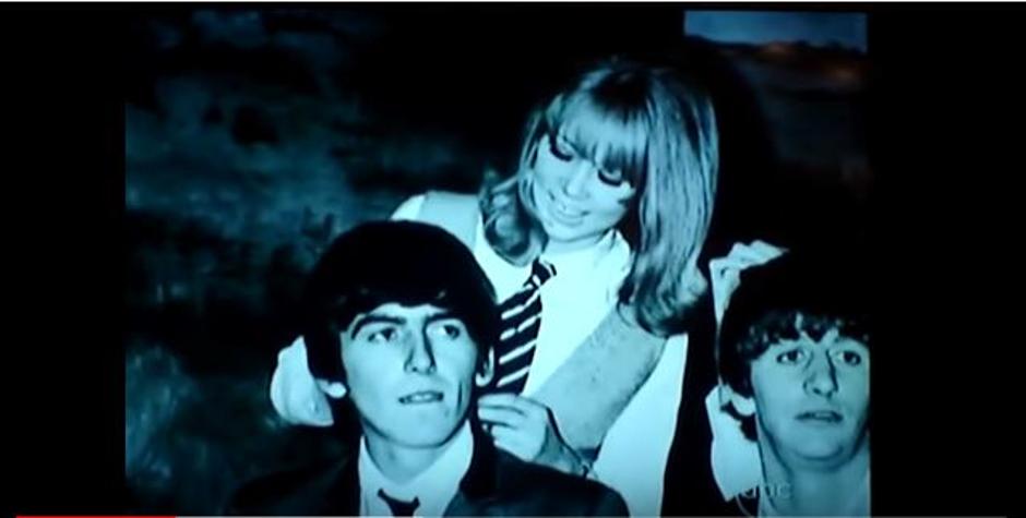 Ludo zaljubljeni George Harrison, Pattie Boyd i desno Ringo Starr | Author: YouTube screenshot