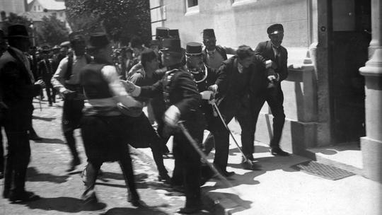 Gavrilo Princip uhapšen
