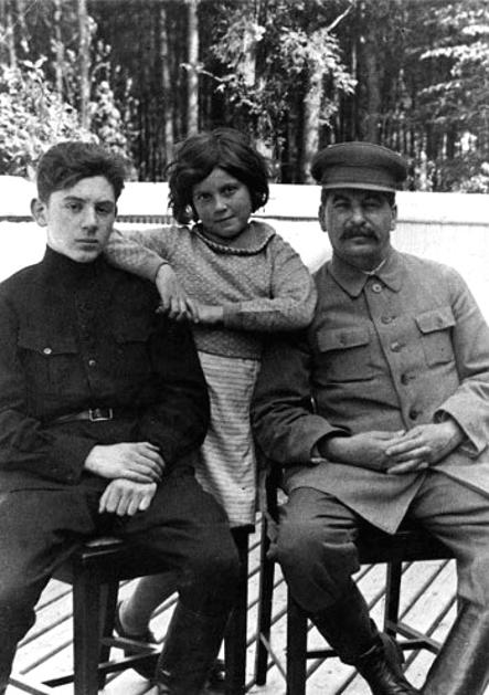 Josif Visarionovič Staljin, kći Svetlana Staljina