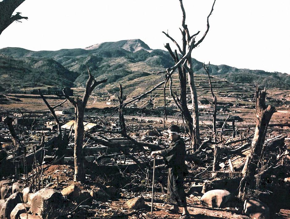 WWII / View of Nagaski After the Atomic Bombing / Photo, August 1945 | Author: Profimedia