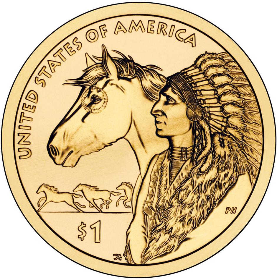 Kovanica s likom Sacagawea | Author: Wikimedia Commons