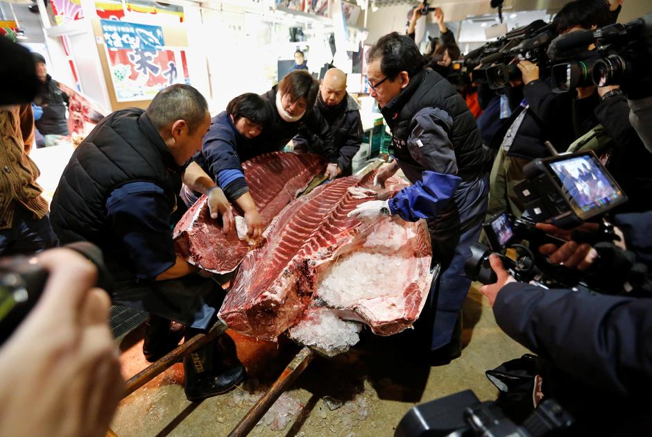 Fish market Tsukiji u Tokiju | Author: REUTERS