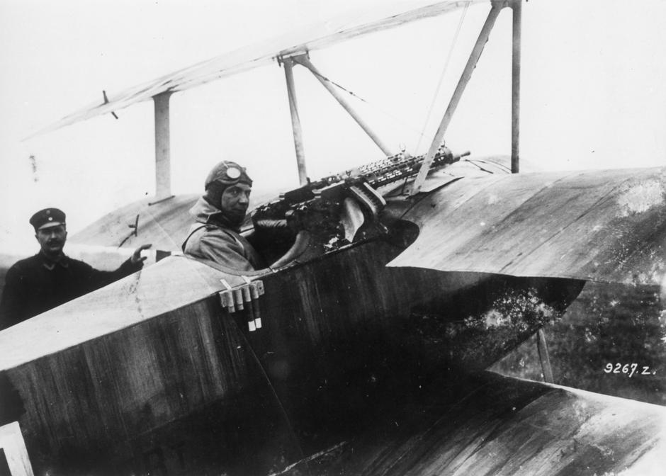 Göring as Pilot in WWI / Photo / 1918 | Author: 