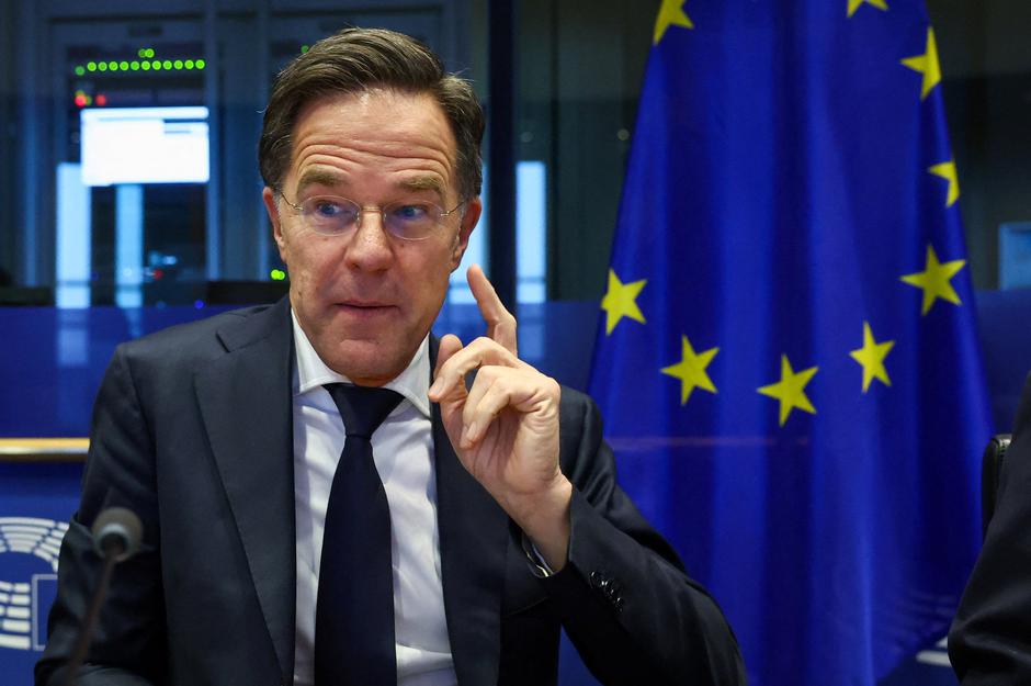 NATO's Rutte speaks at the European Parliament in Brussels | Author: Yves Herman