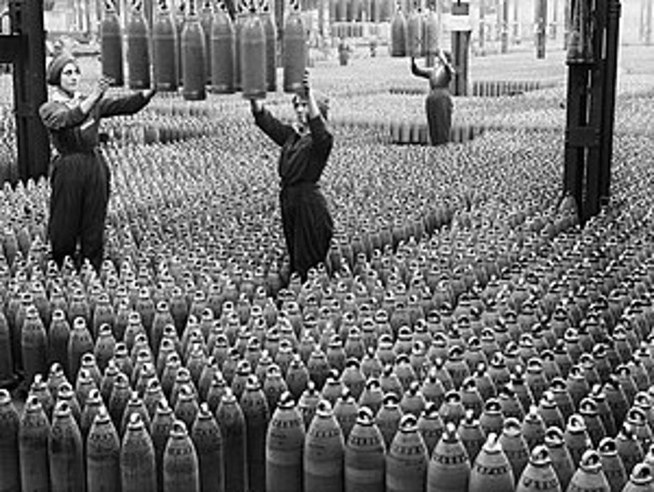 Žene u tvornici streljiva u Chilwellu