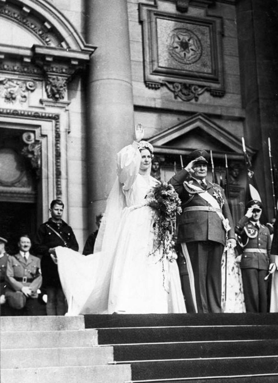 Emmy i Hermann Goering na vjenčanju u Berlinu | Author: Wikipedia