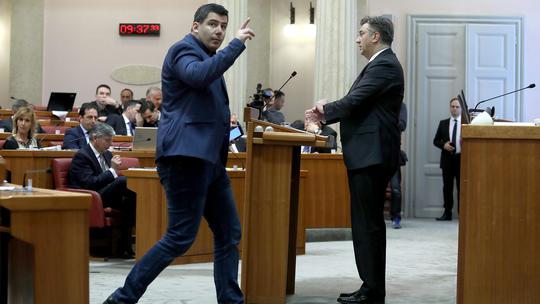 Andrej Plenković i Nikola Grmoja