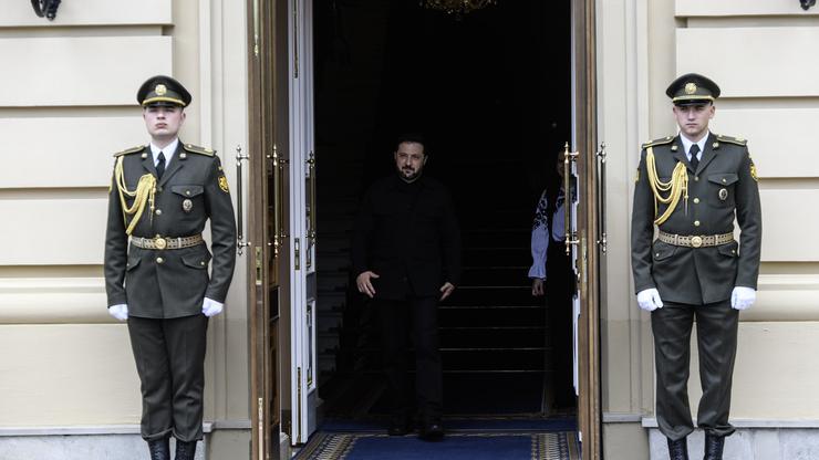 Visit Of Polish President Andrzej Duda To Kyiv, Ukraine - 28 Jun 2025