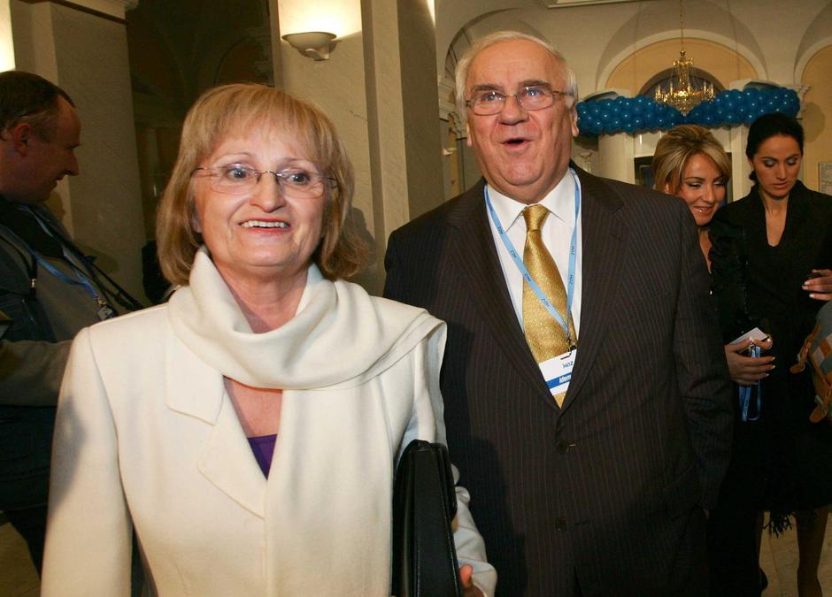 2007. Predsjednik HDZ-a Ivo Sanader najavio da očekuje mandat za sastavljanje vlade  | Author: Davor Puklavec/PIXSELL